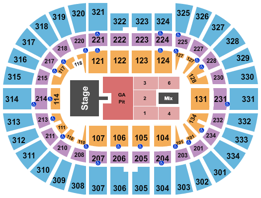 Value City Arena Creed Seating Chart